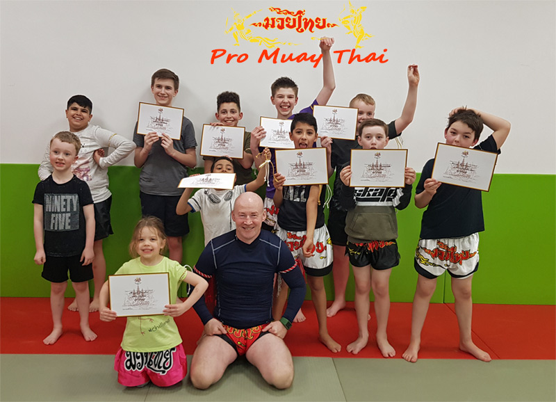 Glasgow Muay Thai Kids Grading
